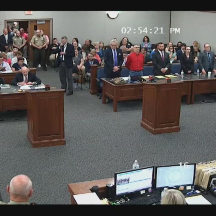 Courtroom video of Steve Lawson verdict being read